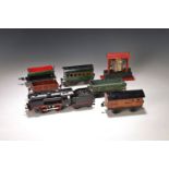 Konvolut Modelleisenbahnen Spur 0, Märklin, Blech,
