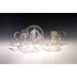 Konvolut Glasgeschirr, Entw. Wilhelm Wagenfeld (1900-1990)