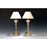 Paar Tischlampen, Giulia Mangani, Florenz, 2. Hälfte