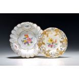 Zwei Prunkteller, Meissen, um 1880/90 bis Mitte 20. Jh.,