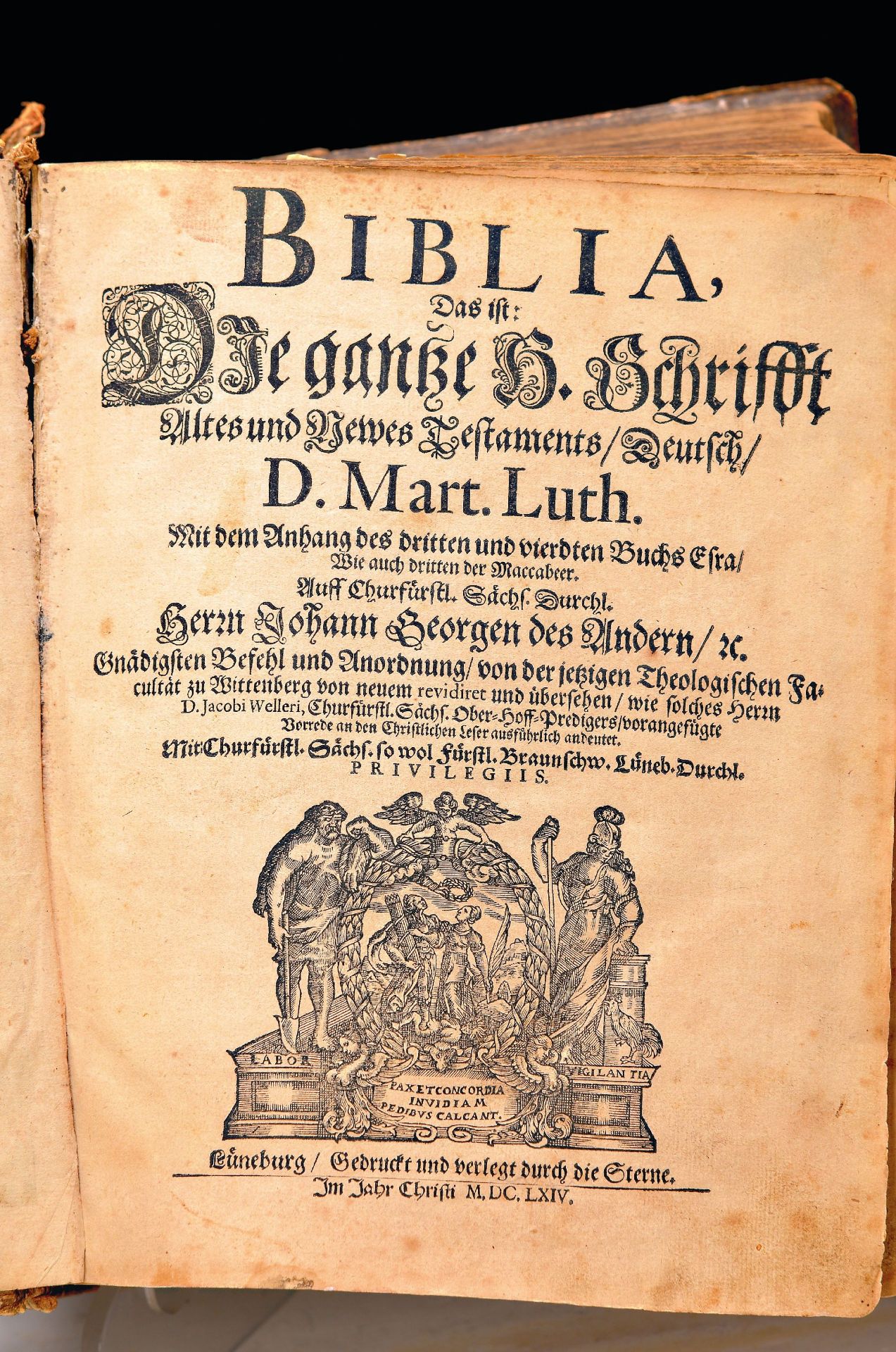 Kurfürstenbibel Johann Georg des Anderen (1613-1680),