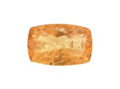 Loser Imperial Topas, ca. 5.19 ct, rechteckiger