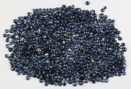 Lot lose Saphire, zus. ca. 100.16 ct, überwiegend