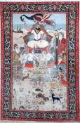 Keschan Kork fein Persien, Prophet Sulaiman(Salomon),