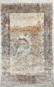 Hereke Seide fein, China, Ende 20.Jhd, reine Naturseide,