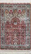 Hereke Seide fein, China, Ende 20.Jhd, reine Naturseide,