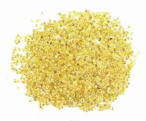 Lot lose Brillanten, zus. ca. 11.77 ct fancy yellow/vs,