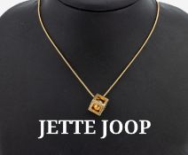 18 kt Gold JETTE JOOP Collier, GG 750/000, ausgefallen,
