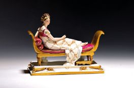 Porzellanfiguren, Scheibe Alsbach, 'Madame Recamier', 20.