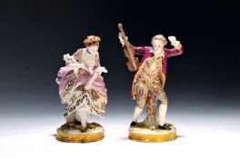 Musikantenpaar, Ackermann & Fritze, Volkstedt -Rudolstadt,