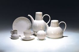 Kaffeeservice für 12 Personen, Rosenthal, Modell Lotus