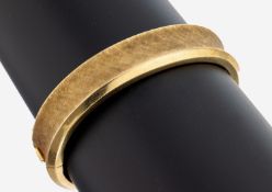 14 kt Gold Armreif, gefüllt GG 585/000, Oberfläche