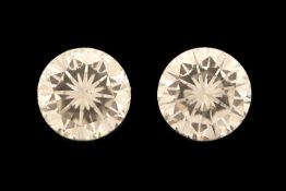 Lot 2 Brillanten zus. ca. 0.40 ct Weiß/si Schätzpreis: