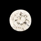 Loser Brillant 0.276 ct feines Weiß+(F)/lr, DPL-Expertise
