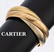 18 kt Gold LES MUST DE CARTIER Ring, GG/WG/RG 750/000,