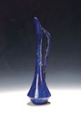 Lapislazuli-Vase, Afghanistan, Metallkorpus belegt mit