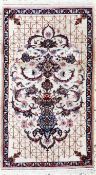 Esfahan fein, Persien, Mitte 20.Jhd, Korkwolle mit und auf