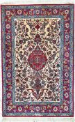 Esfahan fein, Persien, Mitte 20.Jhd, Korkwolle mit und auf