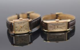 BULOVA 2 Armbanduhren, Schweiz/USA 1940er Jahre,