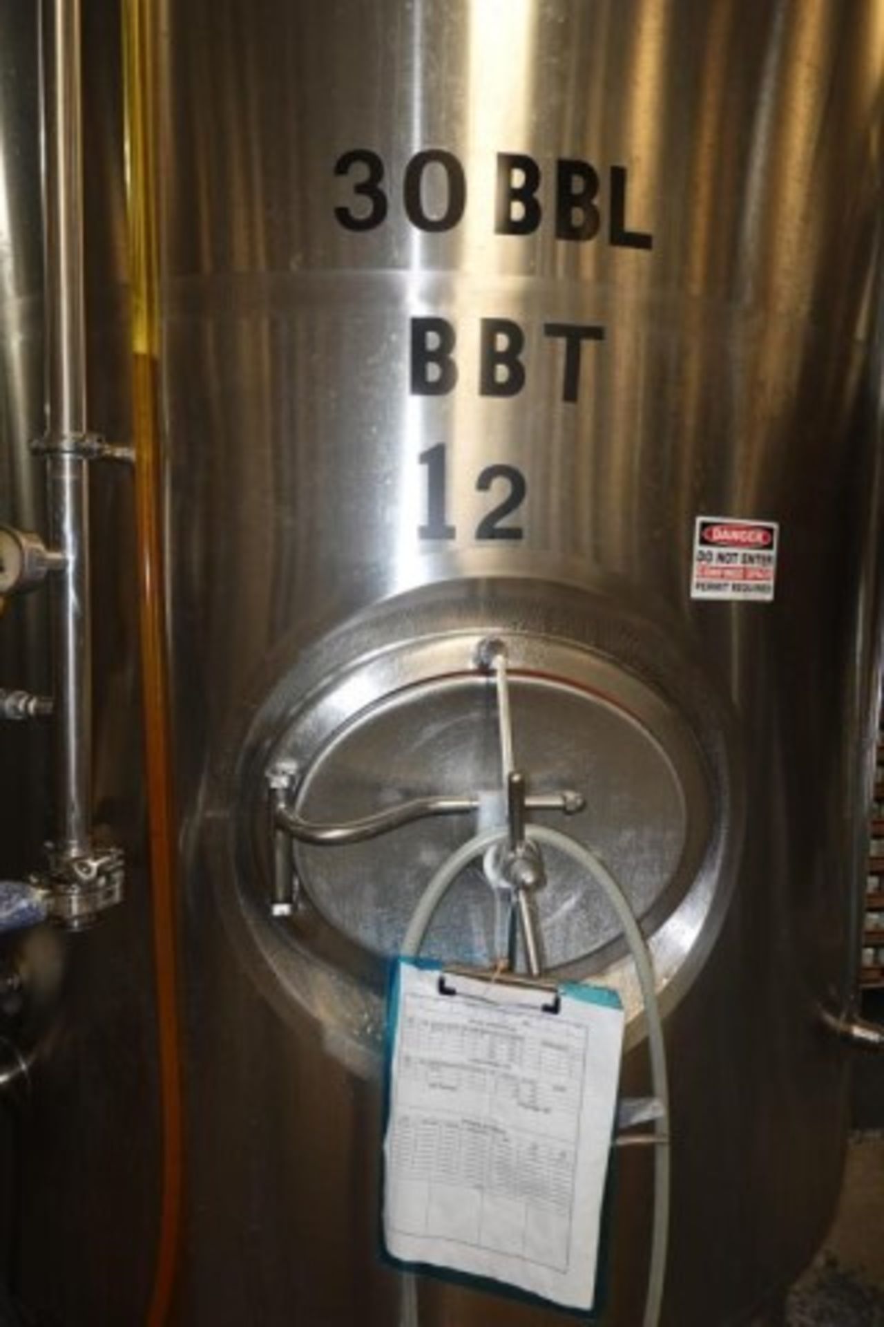30 BBL SS Brite Tank - Image 6 of 10