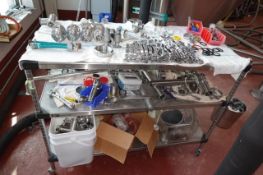 SS Clamps, Tubing, Digital Flow Meters