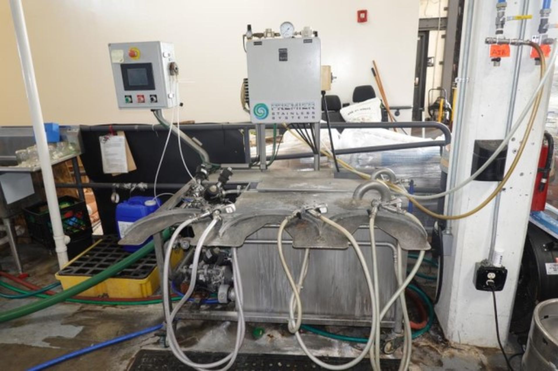 Triple Station Keg Washer Machine