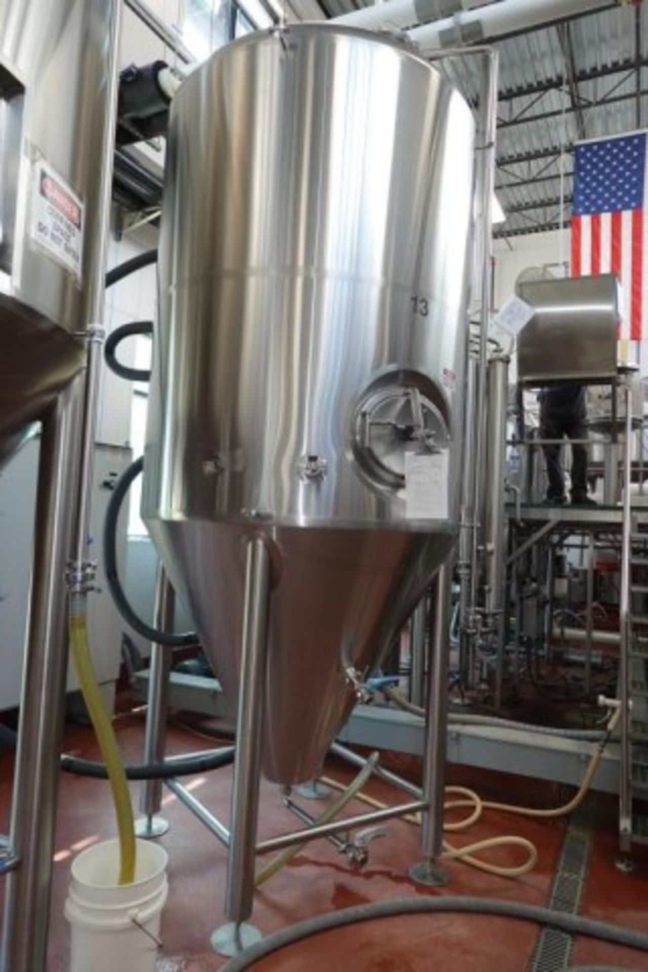 30 BBL SS Fermenter Tank - Image 6 of 10