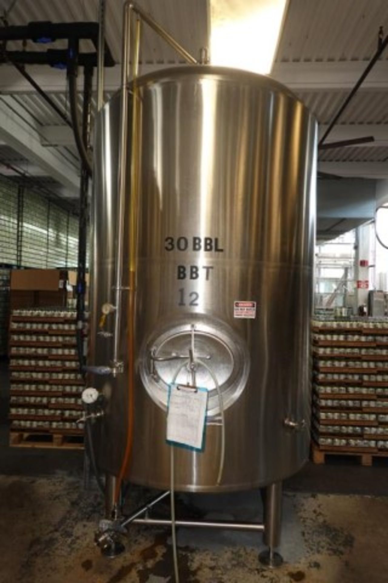 30 BBL SS Brite Tank - Image 2 of 10