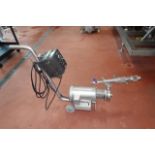 Mobile 2-HP SS Pump Cart