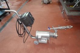 Mobile 2-HP SS Pump Cart