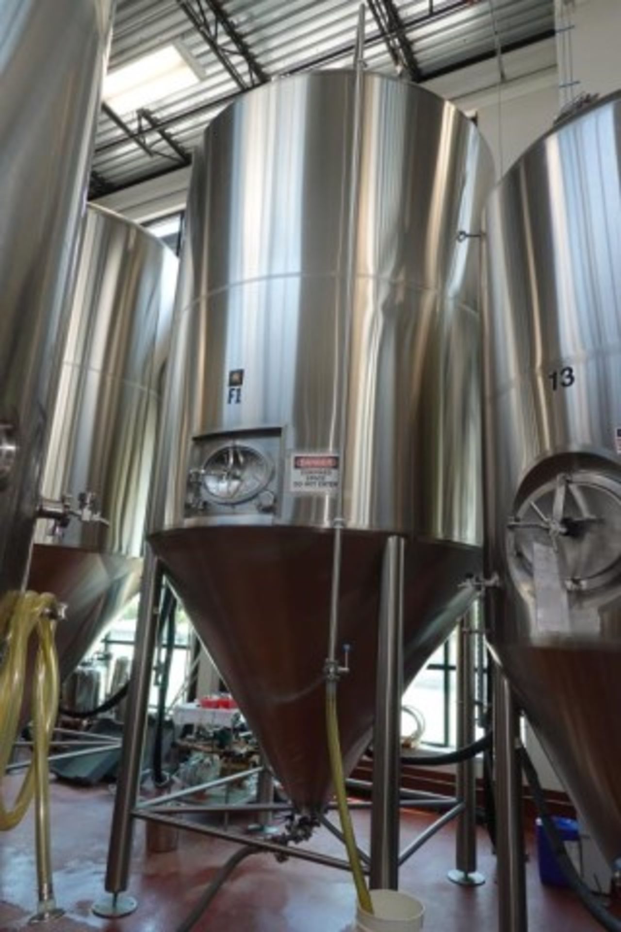 120 BBL SS Fermenter Tank - Image 2 of 11