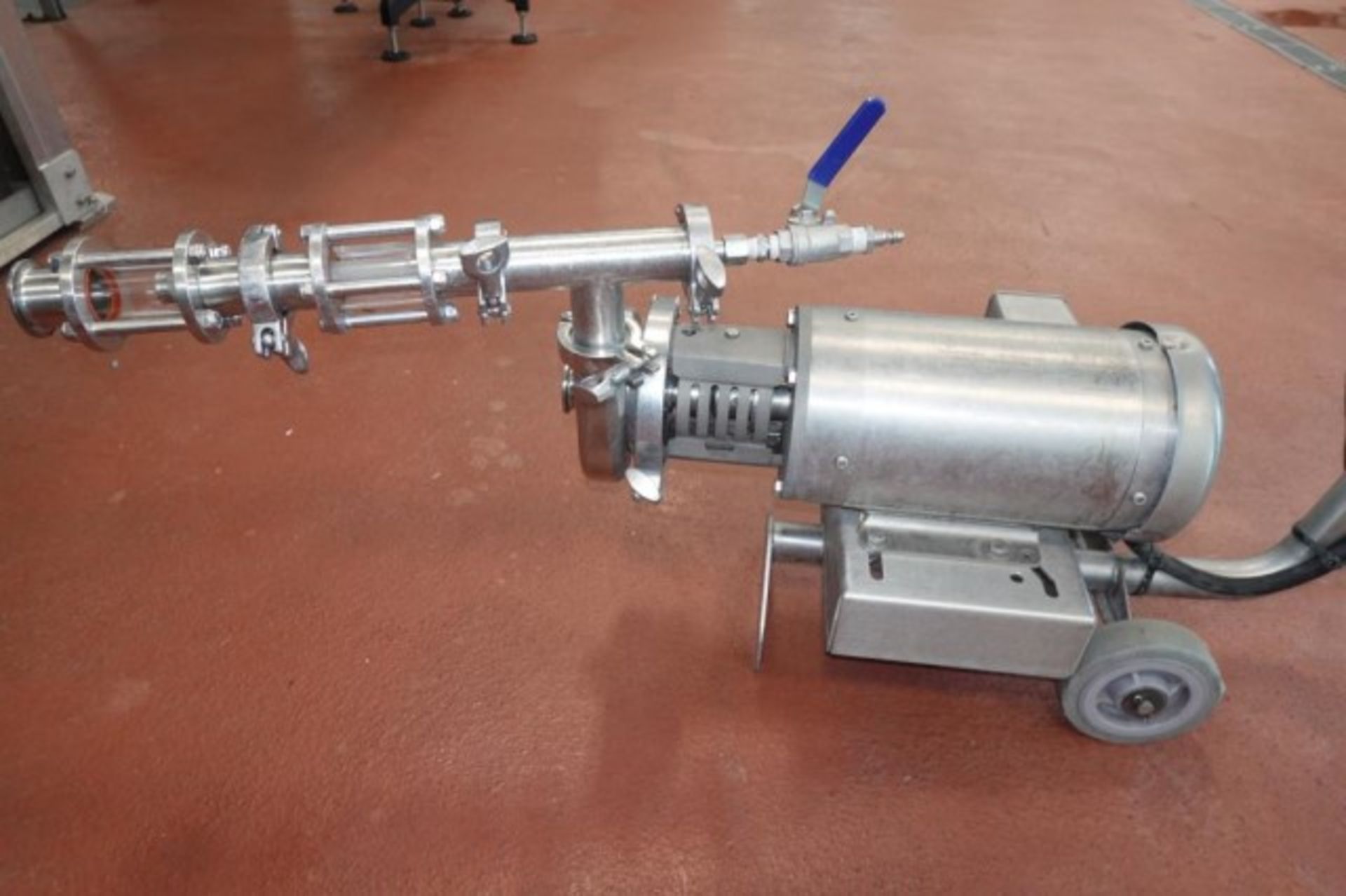 Mobile 2-HP SS Pump Cart - Image 5 of 5