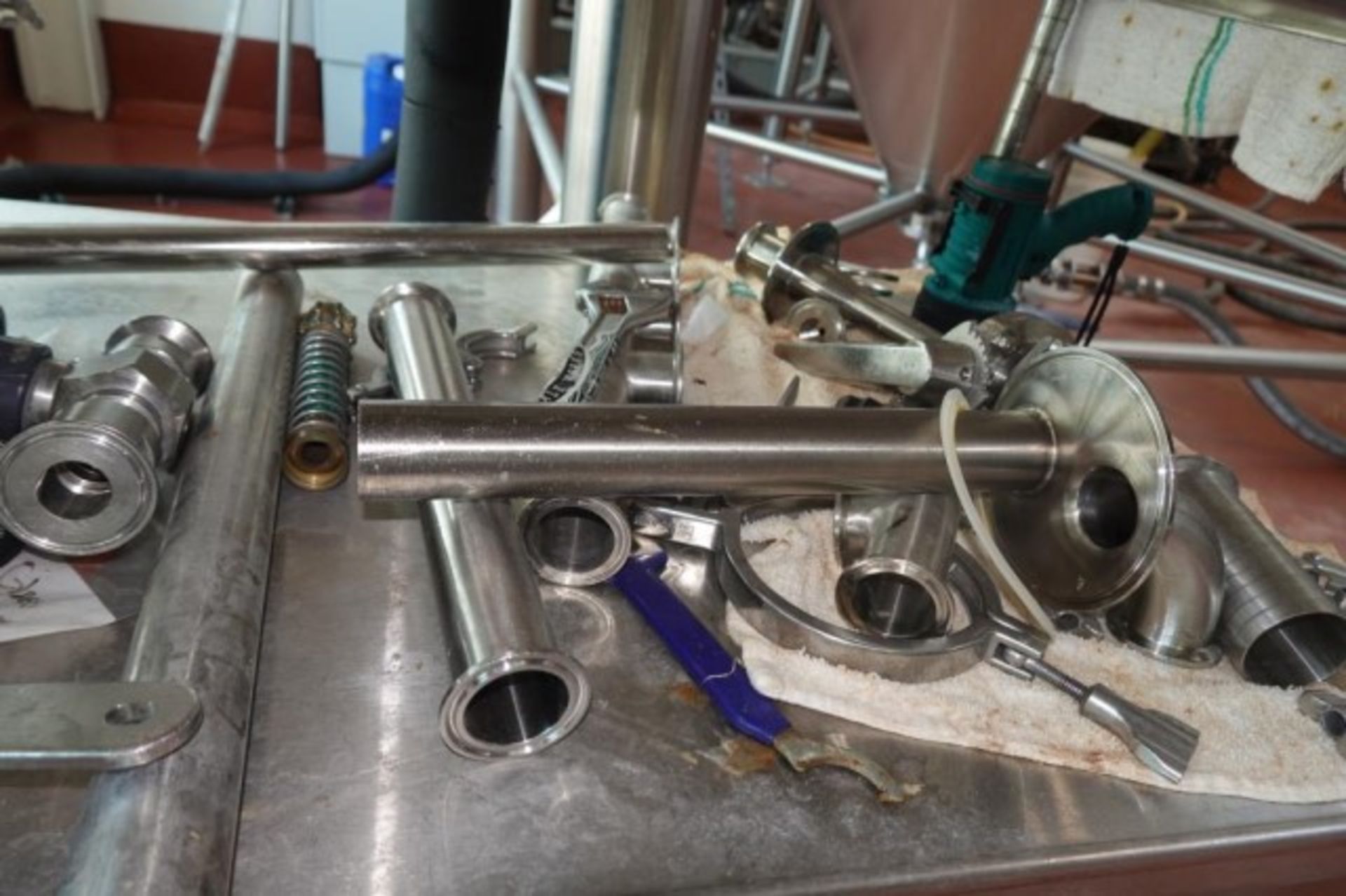 SS Clamps, Tubing, Digital Flow Meters - Image 12 of 16