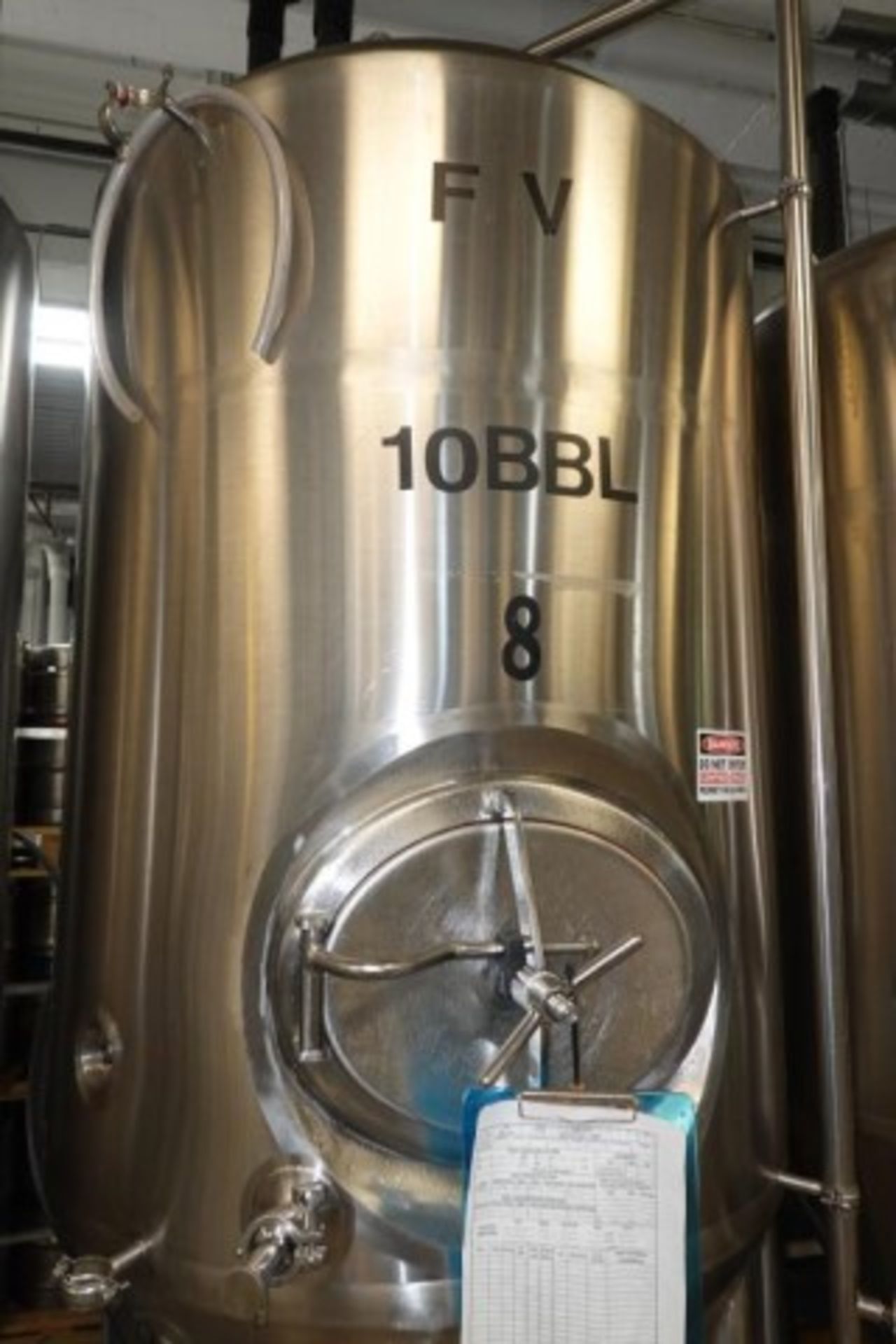 10 BBL SS Fermenter Tank - Image 2 of 8