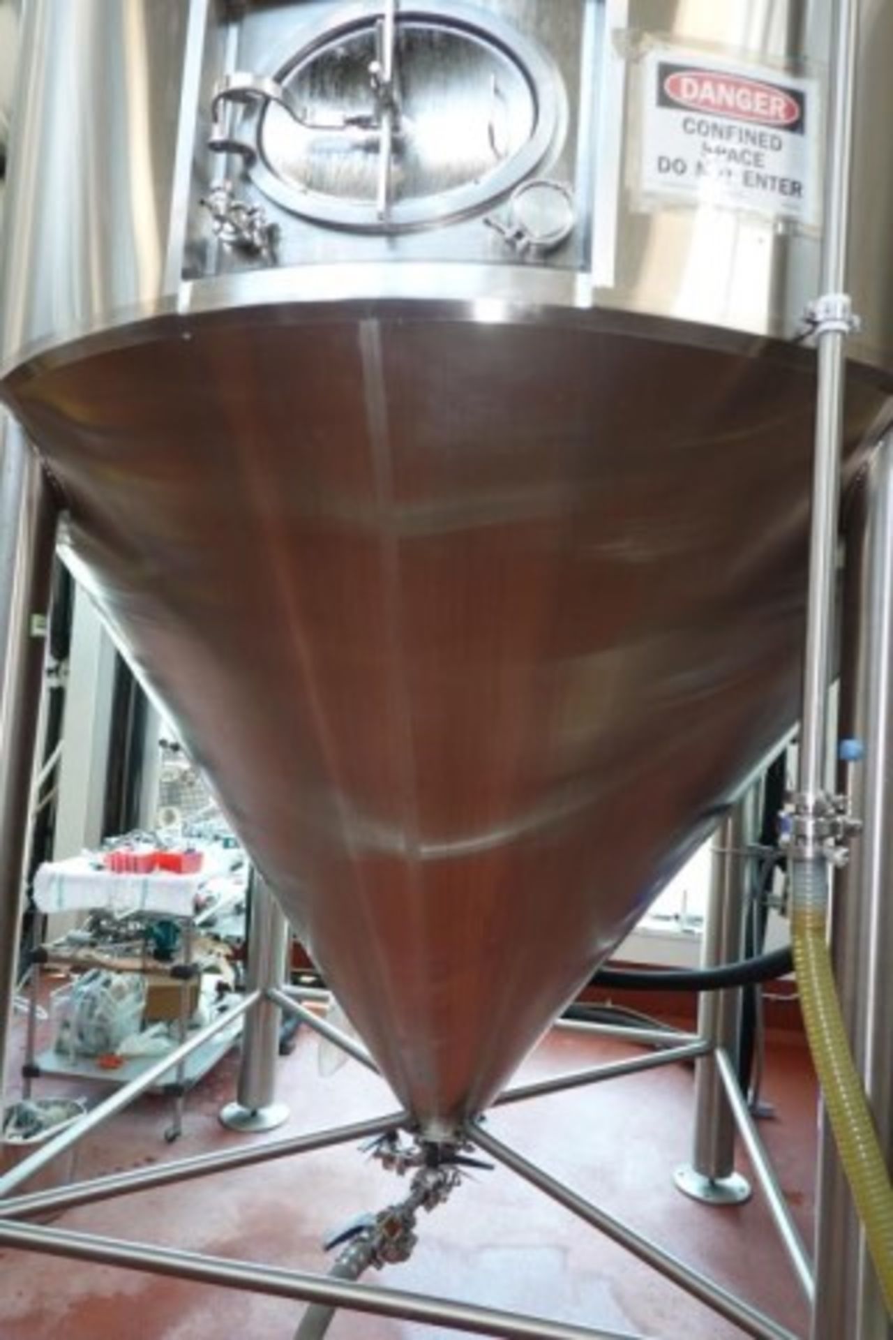 120 BBL SS Fermenter Tank - Image 4 of 11