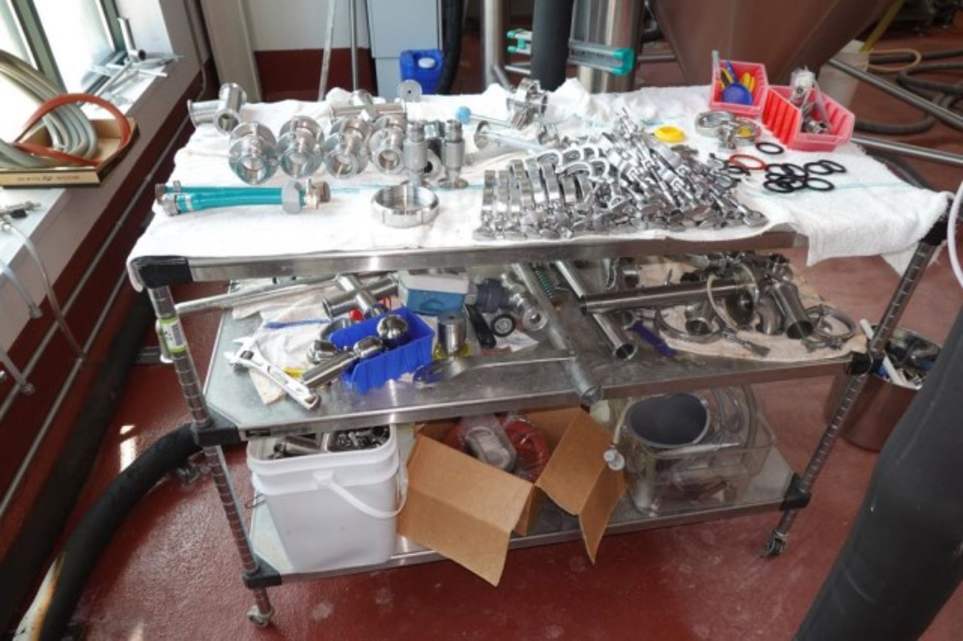 SS Clamps, Tubing, Digital Flow Meters - Image 16 of 16