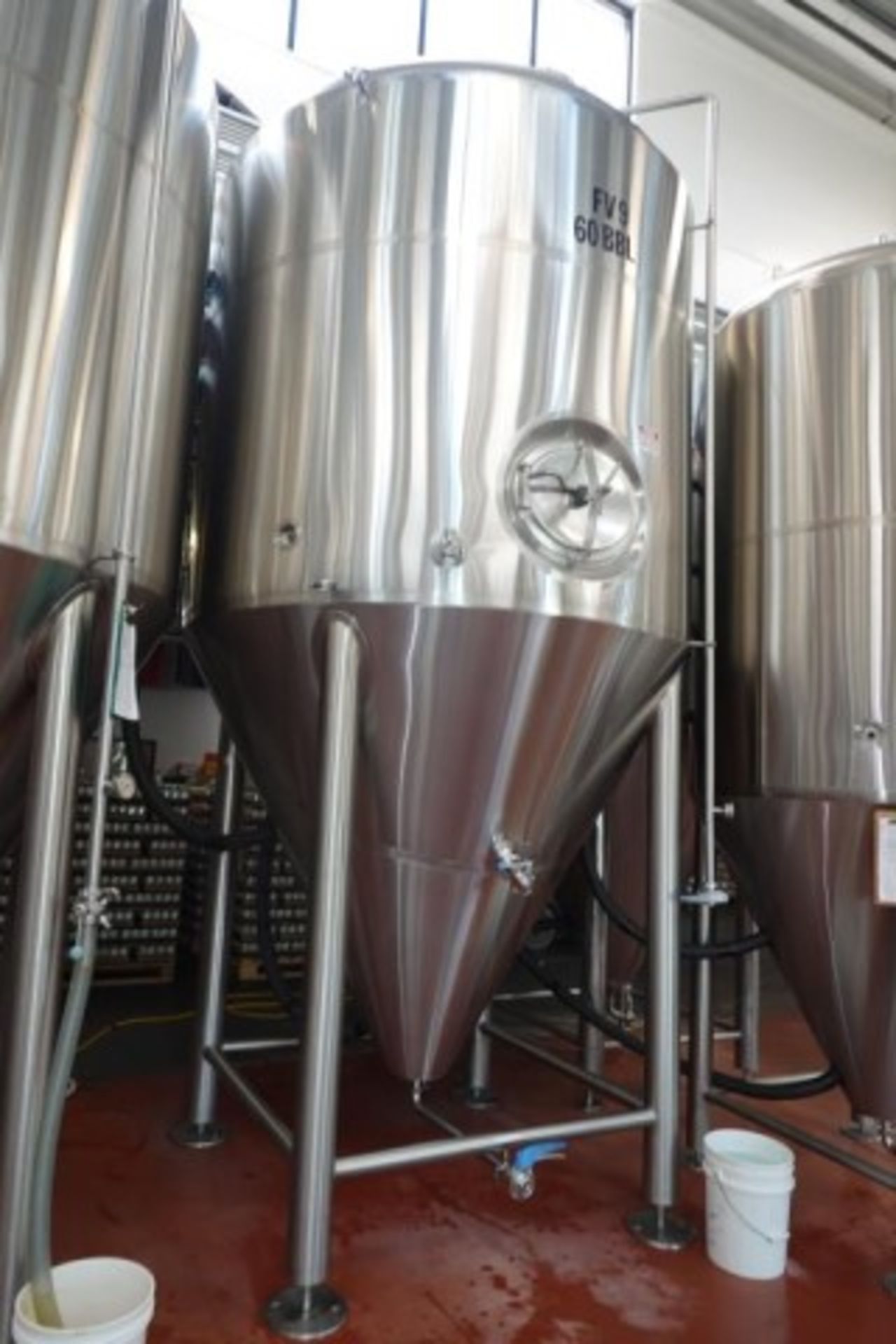 60 BBL SS Fermenter Tank - Image 8 of 12