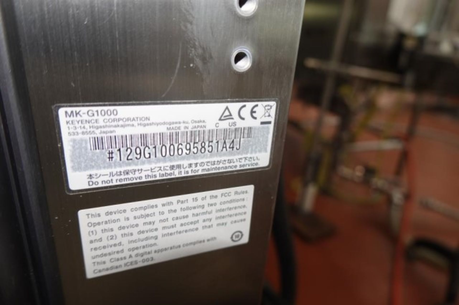 Continuous Inkjet Code Printer - Image 6 of 8