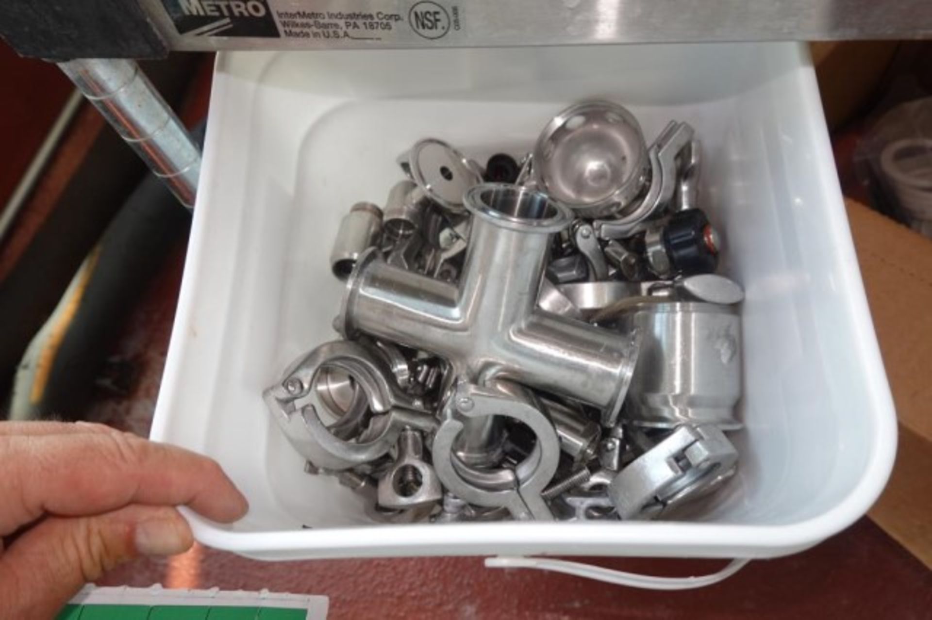 SS Clamps, Tubing, Digital Flow Meters - Image 11 of 16