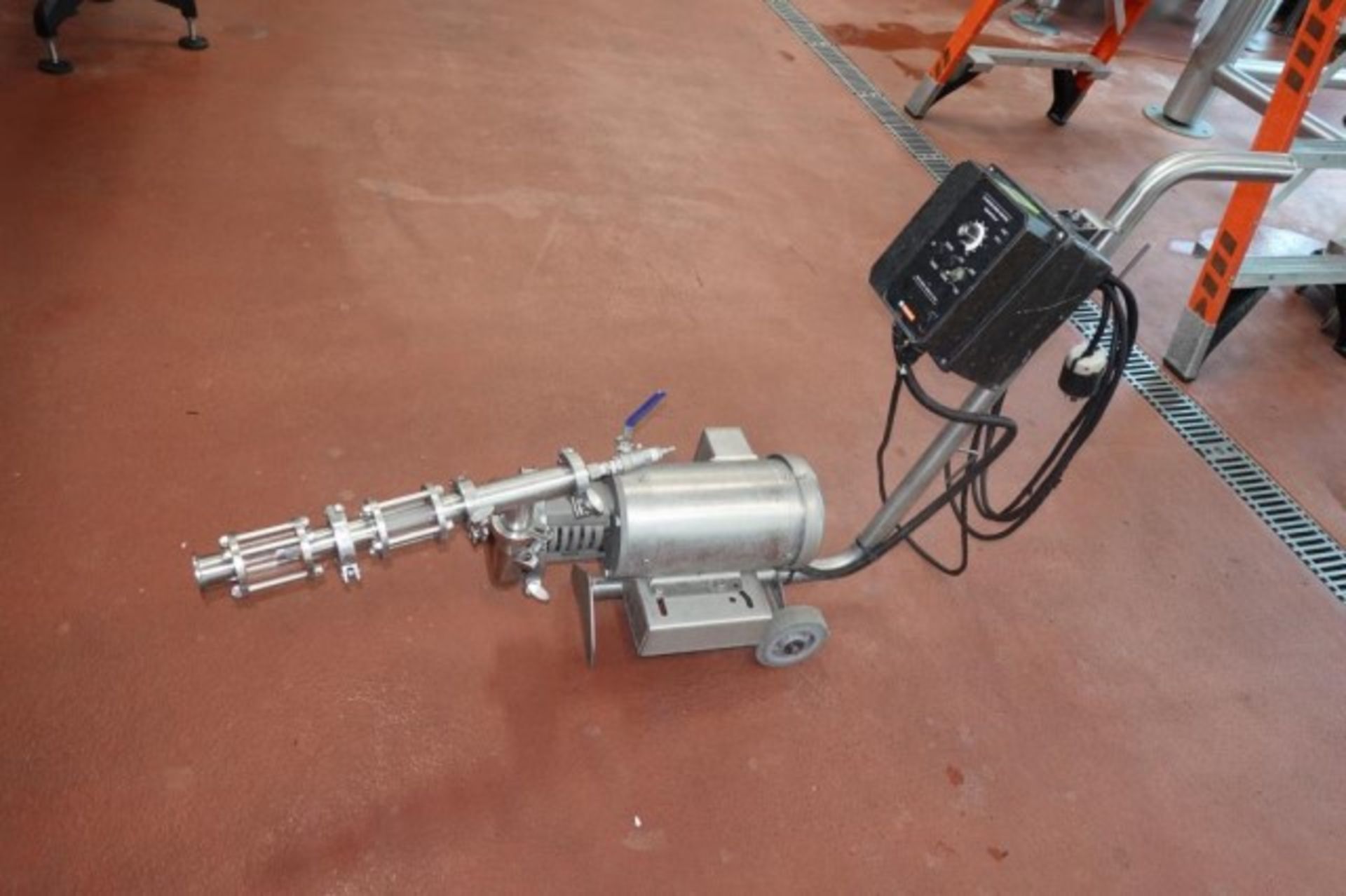 Mobile 2-HP SS Pump Cart - Image 3 of 5