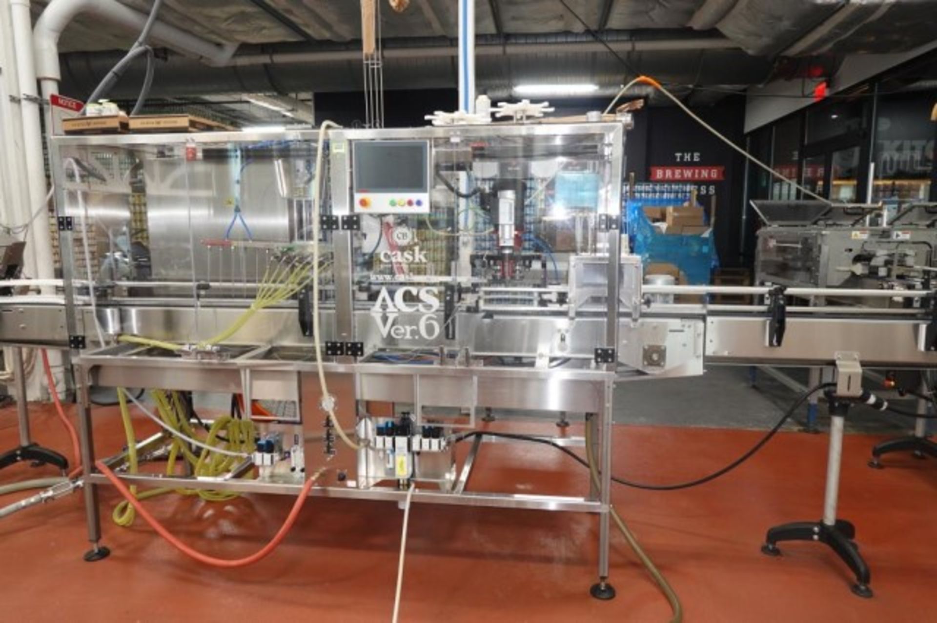 Cask ACS Version 6 Fill And Seal Canning System With Festo Color Touch ...