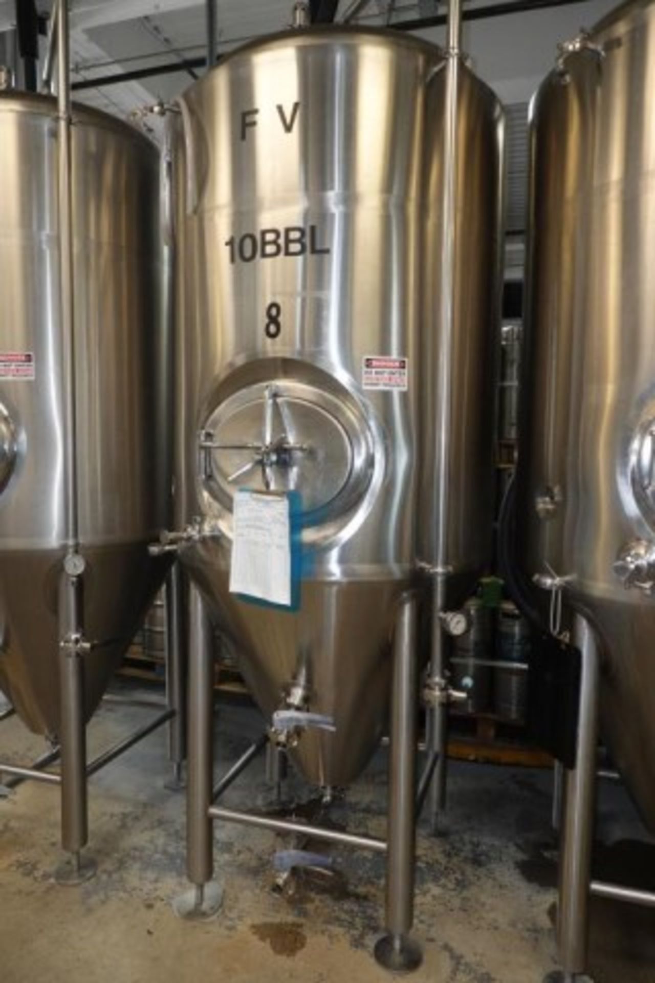 10 BBL SS Fermenter Tank - Image 8 of 8