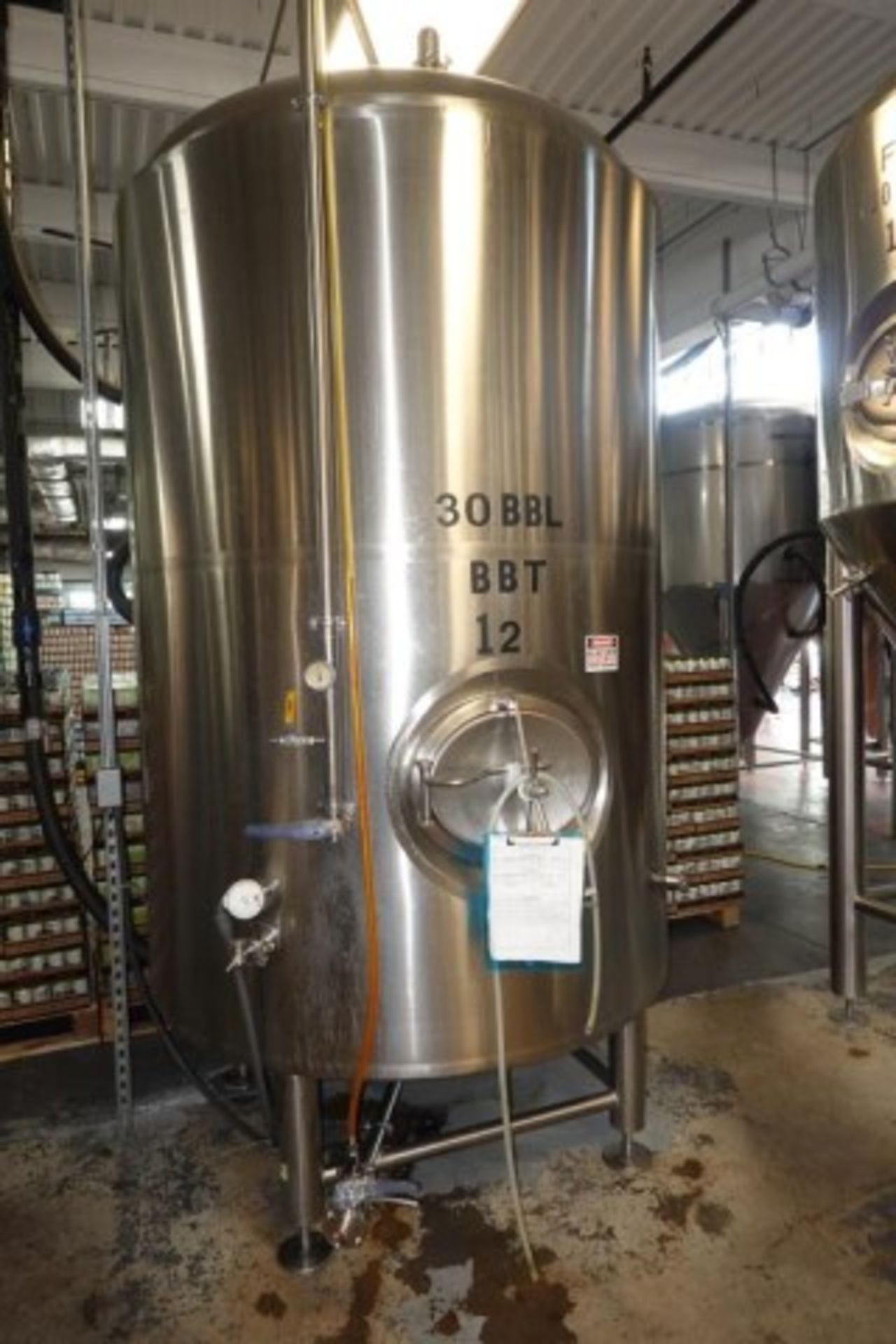 30 BBL SS Brite Tank - Image 10 of 10