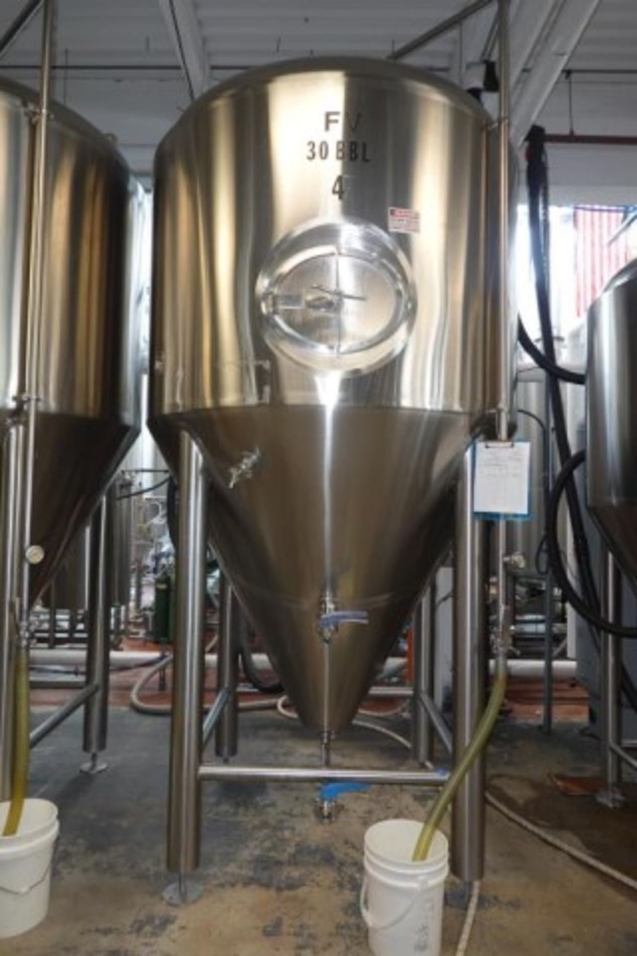 30 BBL SS Fermenter Tank - Image 11 of 11