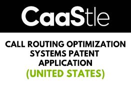 Call Routing Optimization Systems Patent