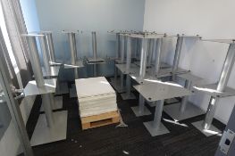 Tables with stands