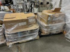 Pallets of THC Warning Sticker Rolls