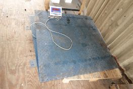 5, 000 lb. Cap. Floor Shipping Scale