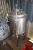 SS Jacketed Tank. Approx. 30-Gal