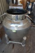 Mobile SS Jacketed Tank